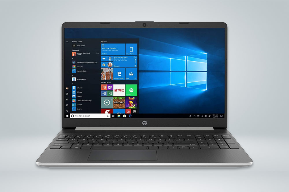 Novo Laptop HP 15,6″ HD Touchscreen